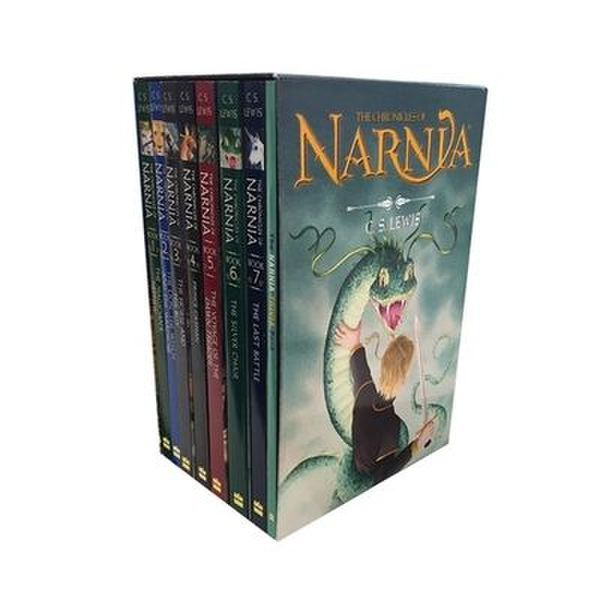 The Chronicles of Narnia 8-Book Box Set + Trivia Book