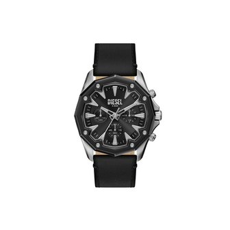 디젤 [공식본사정품] 디젤 DZ4710 (Stinger) 스팅어 크로노그래프 남성 가죽시계