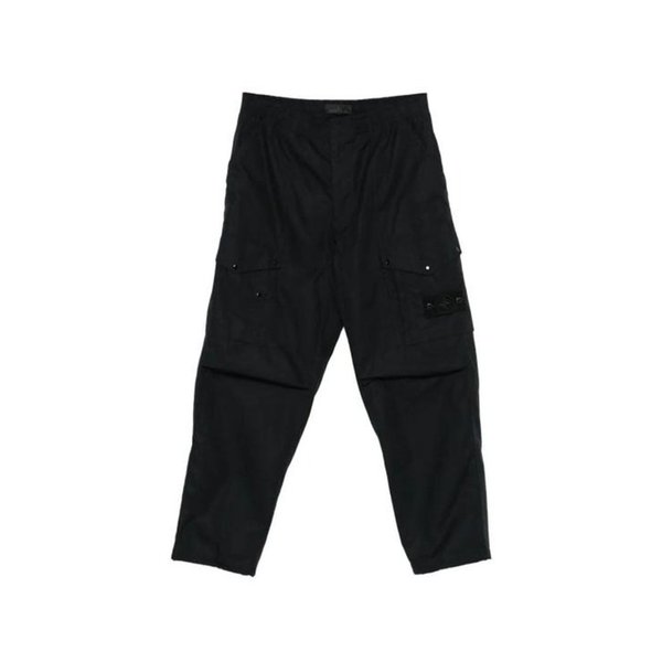 26SS 스톤 아일랜드 스트레이트 팬츠 L1S15 3100017 S0F01 V0029 BLACK DOM