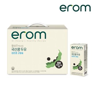  이롬 황성주 박사의 국산콩두유 검은콩 고칼슘 190ml x 72팩