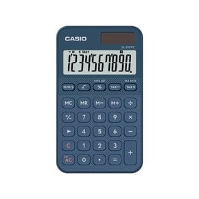 휴대용 미니 계산기 휴대용 케이스 포함 SL-310YC 네이비 10단 5가지 컬러