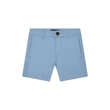  키즈 Brooks Brothers 키즈 솔리드 스트레치 코튼 숏 쇼트 쇼츠 바지 - 라이트 블루 9377984