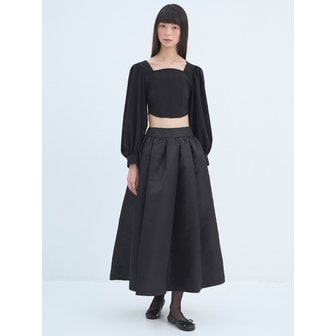 더티스 CROP CORSET DETAIL  BLOUSE_TT3W105BK