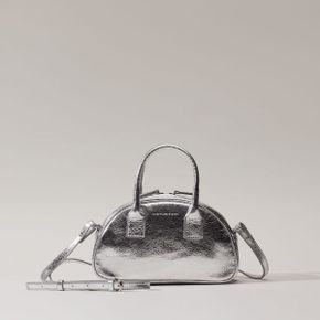 OZ Mini Half Moon Cross Bag Silver