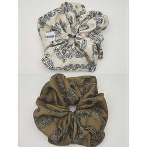 Paisley Big Scrunchie_2color