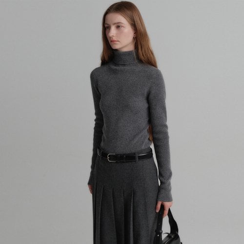 룩캐스트 [BK IV : 12/11 배송] 메리 울 터틀넥 니트 / MERRY WOOL TURTLEKNECK KNIT_5colors