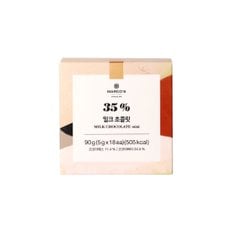 마르코스 [마르코스 초콜릿] 밀크 초콜릿 미니 90g (5gx18ea)
