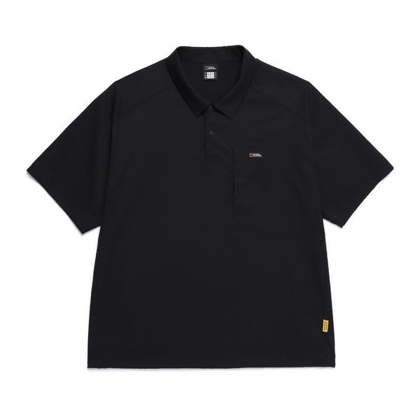 [여주점] N252MTS180 프로즌큐브 반팔 카라티셔츠 CARBON BLACK