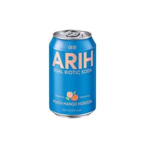 아리 ARIH 듀얼바이오틱소다 피치망고호라이즌 (24개) 복숭아+망고맛