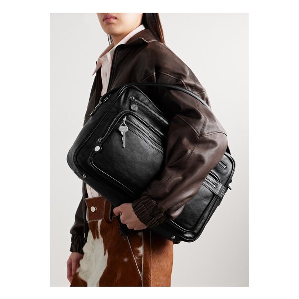 카메레로 카메라 미디엄 장식 텍스처 가죽 토트백 1647597350072896