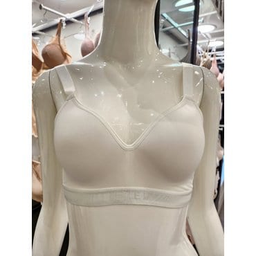 엘르이너웨어 24년 S/S 에어로 쿨 인텐션 노와이어 크림 브래지어 (EDWBR132CRM)