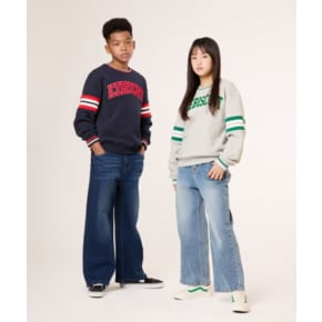 컬러 블록 포인트 맨투맨_IB54MR531