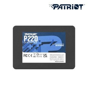 PATRIOT P220 2.5인치 256GB SSD 3D TLC NAND SATA3 3년보증