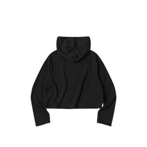 [스타필드코엑스][꼬모니노즈] 여성 LAYERED HOOD T-SHIRT [BLACK]