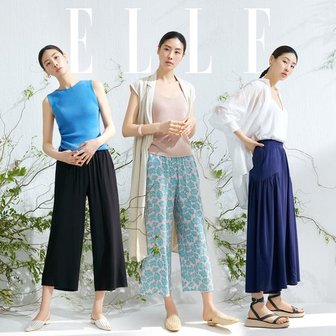  [ELLE] 엘르 인견 와이드팬츠 3종 *인견100 한여름까지 시원하게*