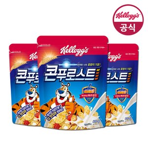 켈로그 시리얼 콘푸로스트 600g x 3개