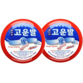 웰빙헬스 WHB 에뮤오일 고운발 크림 100g x2개_P312999101