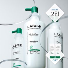탈모증상완화 샴푸 두피강화 400ml 2입+증정 (샴푸 50ml 2입)