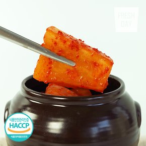 [도깨비김치] 국내산 재료 남부식 석박지 무 섞박지 8kg