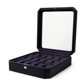 울프 458503 Windsor 15pc Watch Box Blk 시계보관함