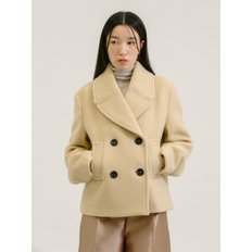 Merino Wool Double Coat_Beige