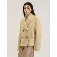 Merino Wool Double Coat_Beige