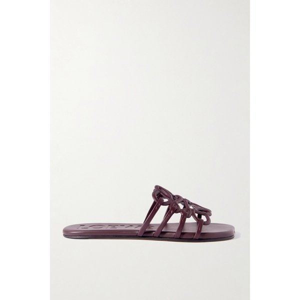 페탈 아나그램 가죽 슬라이드 46376663162983658