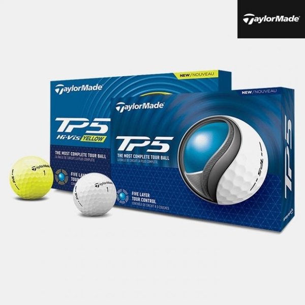 [테일러메이드코리아정품]2024 테일러메이드 TP5 골프볼[2COLORS][5피스 12알]