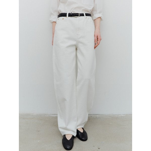 barrel jeans (off white)