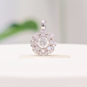 골든듀 [부산점] 러브포엠3C 다이아 3부 펜던트 211600668 (체인 제외)