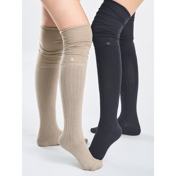 소프트 하이 니 삭스_4COLOR