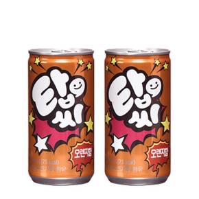 탑씨 오렌지 190ml 30캔 캔 음료 탄산음료