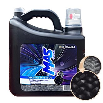 헨켈 검정 옷 전용 기능성 액체 세탁 세제 마스 블랙 6.64L 1개