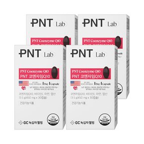 GC녹십자웰빙 PNT 코엔자임Q10 미국산 코큐텐 30캡슐 4박스