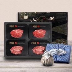 농협안심한우 1++ 등심+등심+채끝+채끝 / 각300gx4팩 총1.2kg