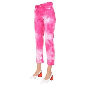 SS20 MSGM Jeans CROPPED JEANS FUCHSIA 2842MDP149T_20749314