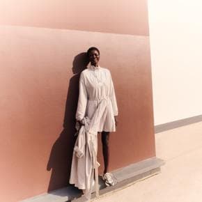 [시흥점] 여성 컬러블록 트랙드레스 EF3250-54N