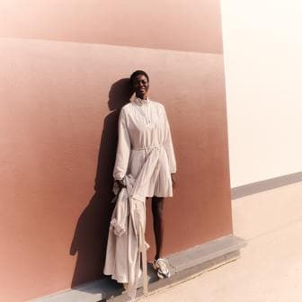 라코스테 [시흥점] 여성 컬러블록 트랙드레스 EF3250-54N