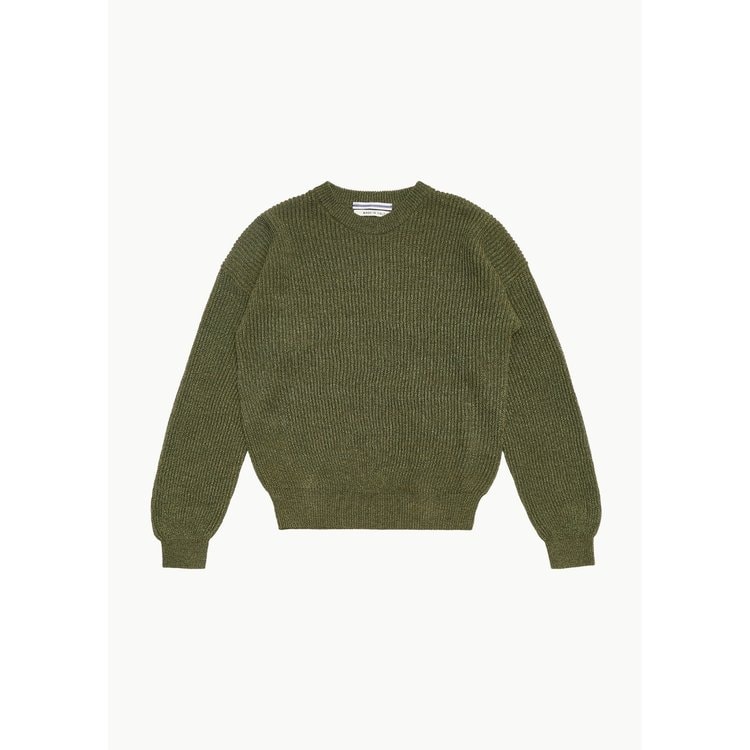 크리스타세야 CRISTASEYA WASHI PAPER SWEATER IN OLIVE, 믿고 사는