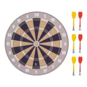 자석 다트 게임 41cm KC인증 벽걸이 안전 (색상랜덤)