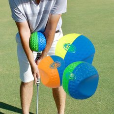 조그만 골프 스마트 임팩트볼 자세교정기 스윙연습기 퍼팅연습기 하체고정 치킨윙방지 프로훈련 도구
