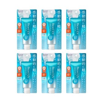  Biore 비오레 UV 아쿠아리치 워터리 에센스 70ml 6개