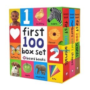 (영어원서) First 100 Board 3 Books Box Set