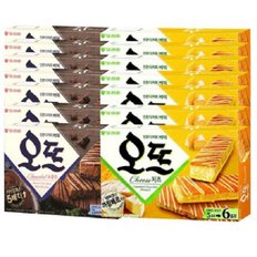 오뜨 2종 쇼콜라(150g) 6개 + 치즈(144g) 6개