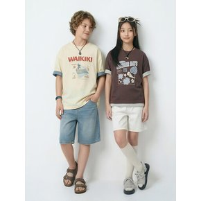 26` 여름 5부 데님 쇼츠 DH3013-LIN
