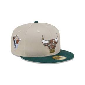 [해외] 1049904 뉴에라 모자 NBA 시카고 불스 Earth Day 59FIFTY Fitted Hat