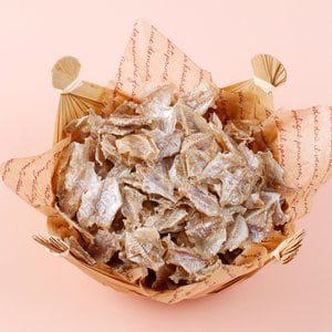 백송식품 국민반찬 나비 뼈쥐포 300g 쥐치 쥐포튀김 술안주   간식