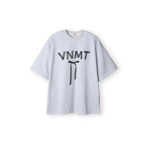 VNMT ribbon lace t-shirt_light gray