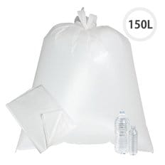 킹스봉 일회용 평판 비닐 봉지 다용도 재활용 봉투 150L (50매)