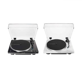 오디오테크니카 AT-LP70XBT 화이트 실버 블루투스 턴테이블 자동 벨트 드라이브 무선
